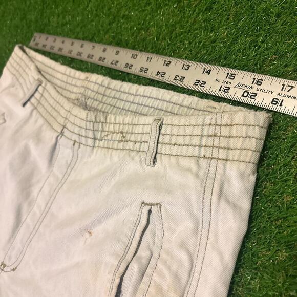 Vintage Hand-Painted Rose Pants - Picture 3 of 4